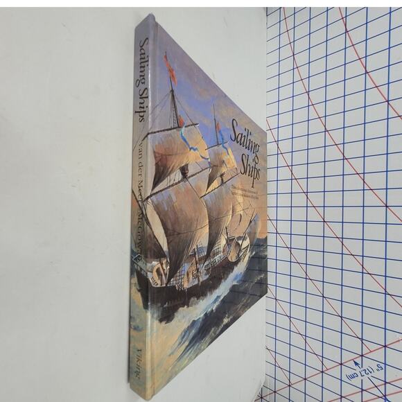 Vintage 1984 Sailing Ships Pop Up Book Van der Meer McGowan Nautical Decor - Picture 3 of 10